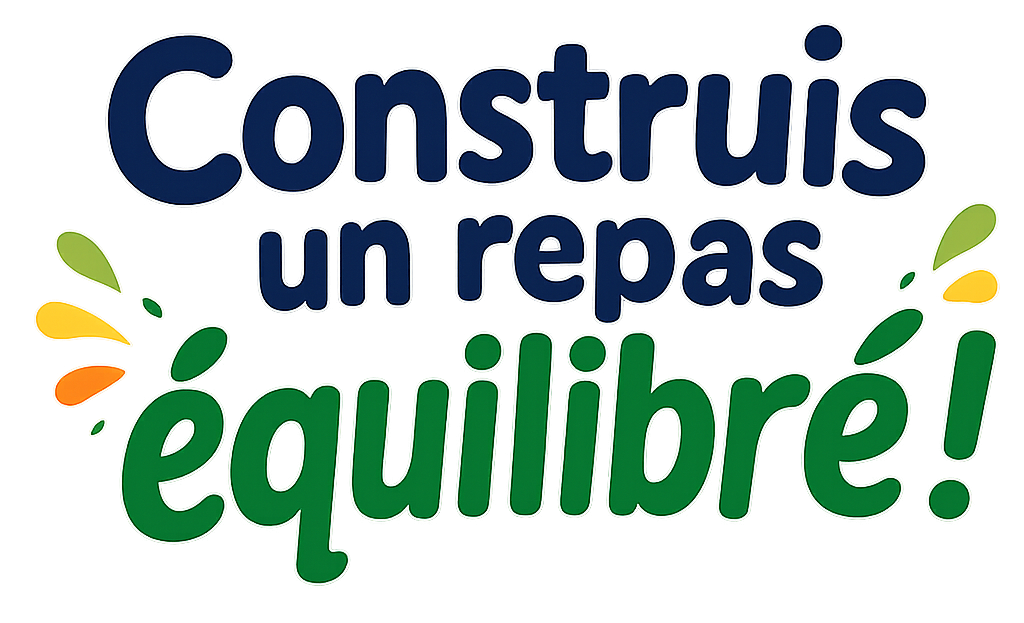 titre construis un repas équilibré